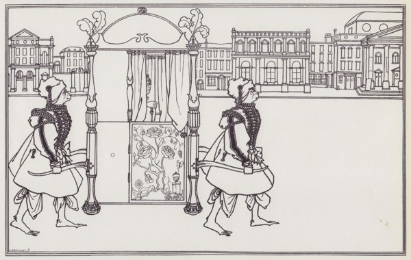 Frontispiece for Juvenal, 1894. Creator: Aubrey Beardsley.