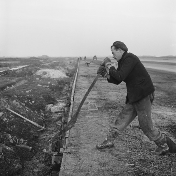 RAF Gaydon, Gaydon, Stratford-on-Avon, Warwickshire, 21/01/1953. Creator: John Laing plc.