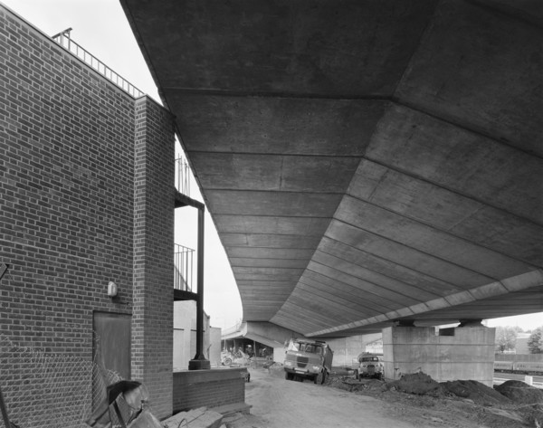 Westway Flyover, A40, Paddington, City of Westminster, London, 09/07/1970. Creator: John Laing plc.