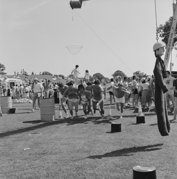 Laing Sports Ground, Rowley Lane, Elstree, Barnet, London, 21/06/1986. Creator: John Laing plc.
