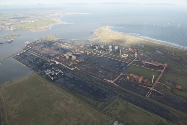 Teesside Steel Works, Redcar and Cleveland, 2015. Creator: Dave MacLeod.