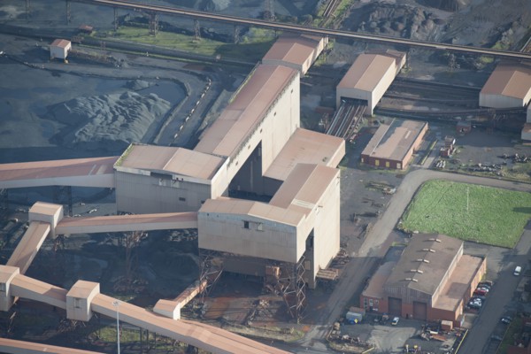 Teesside Steel Works, Redcar and Cleveland, 2015. Creator: Dave MacLeod.