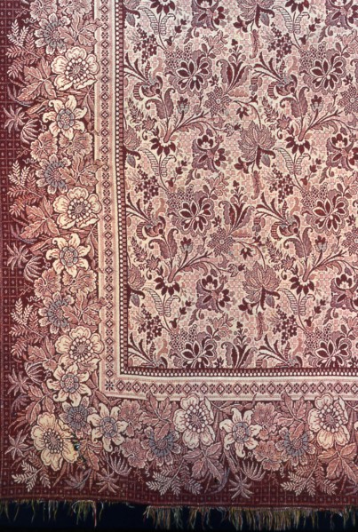 Carpet, Canada, 1830s. Creator: Unknown.
