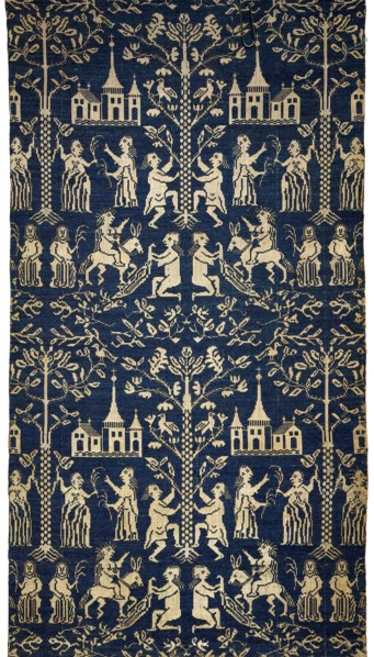 Panel (Depicting Christ Entering Jerusalem), Denmark, 17th century. Creator: Unknown.