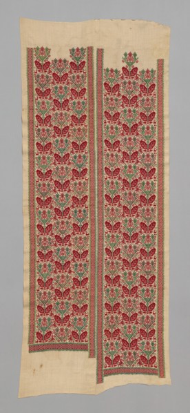 Panel (Half of a Bed Curtain), Pátmos, 17th century. Creator: Unknown.