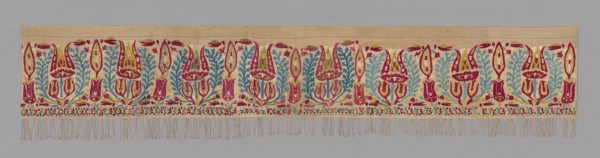 Panel (For a Bedcover), Greece, 17th century. Creator: Unknown.