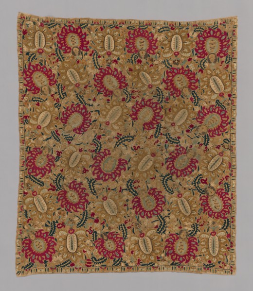 Bedcover, Greece, 17th/18th century. Creator: Unknown.