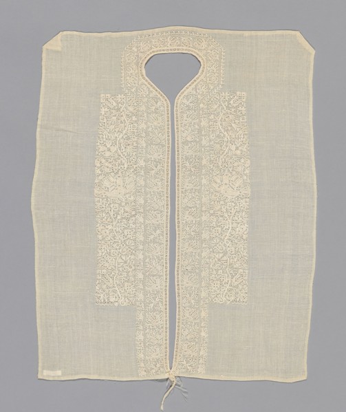 Neck Insert or Dress Front, Greece, 1700/1900. Creator: Unknown.