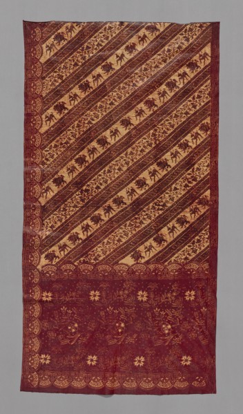 Panel (From a Skirt), Indonesia, 19th century. Creator: Unknown.