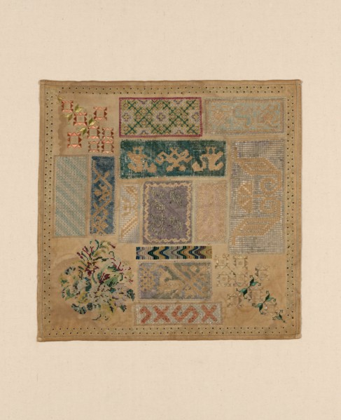 Sampler, México, 1870. Creator: Unknown.