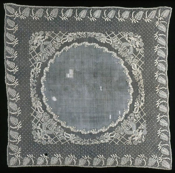 Handkerchief, Philippines, c. 1840. Creator: Unknown.