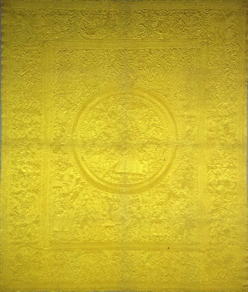 Bedcover, Portugal, 17th/18th century. Creator: Unknown.
