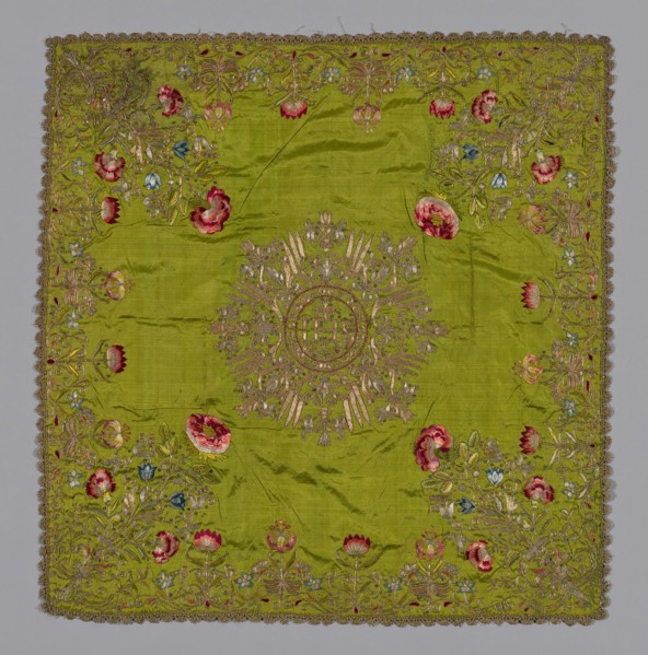 Chalice Cover, Spain, 1701/25. Creator: Unknown.