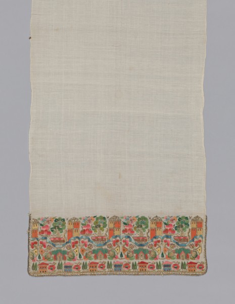 Towel/Napkin, Turkey, 1850/1900. Creator: Unknown.