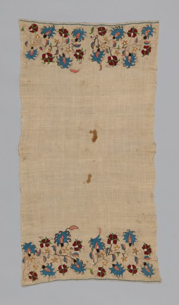 Towel/Napkin, Turkey, 17th century. Creator: Unknown.
