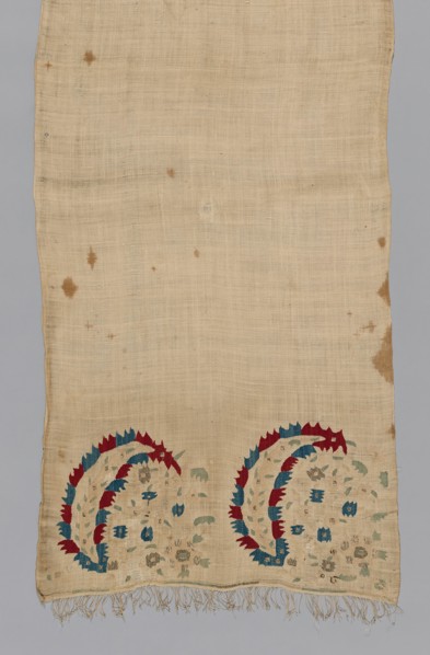 Towel or Napkin (?), Turkey, 17th century. Creator: Unknown.