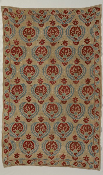 Cover, Turkey, 17th century, Ottoman Dynasty (1299-1923). Creator: Unknown.