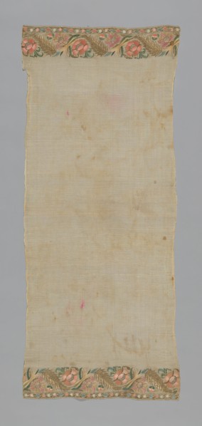 Towel or Napkin, Turkey, 19th century. Creator: Unknown.