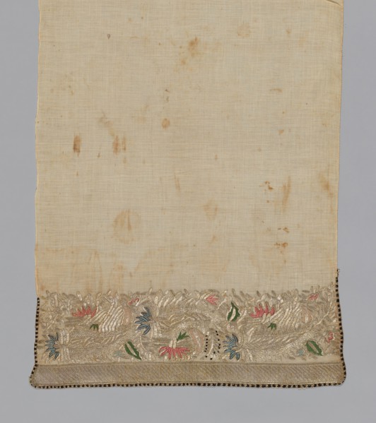 Towel or Napkin, Turkey, 19th century. Creator: Unknown.