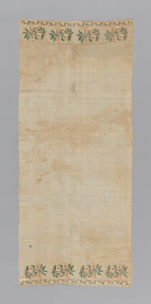 Towel or Napkin, Turkey, 19th century. Creator: Unknown.