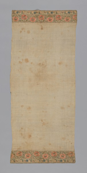 Towel or Napkin, Turkey, 19th century. Creator: Unknown.