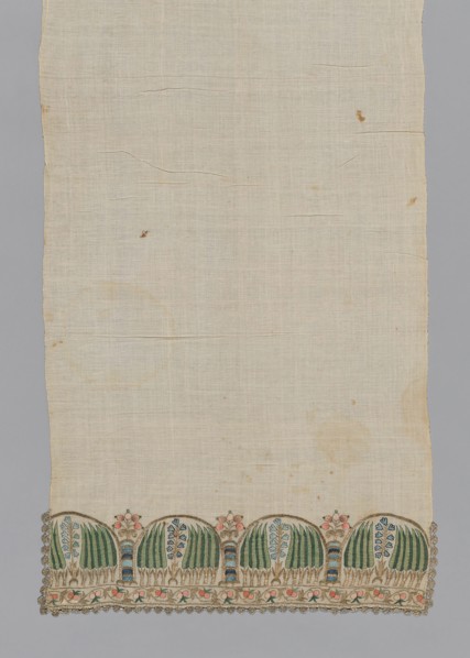 Towel or Napkin, Turkey, 19th century. Creator: Unknown.