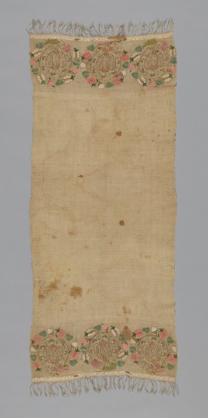Towel or Napkin, Turkey, 19th century. Creator: Unknown.