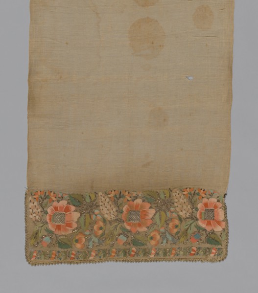 Towel or Napkin, Turkey, 19th century. Creator: Unknown.