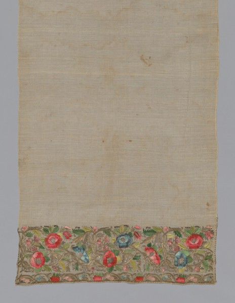Towel or Napkin, Turkey, 1825/1875. Creator: Unknown.