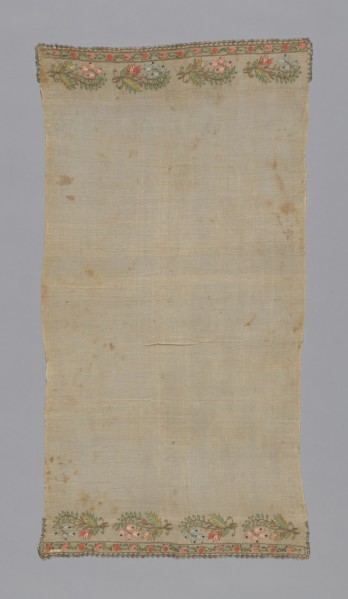 Towel or Napkin, Turkey, 19th century. Creator: Unknown.