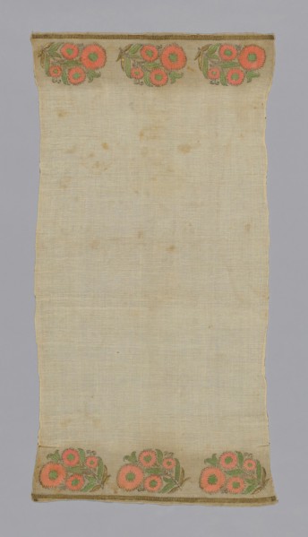 Towel or Napkin, Turkey, 19th century. Creator: Unknown.