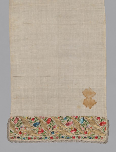 Towel or Napkin, Turkey, 19th century. Creator: Unknown.