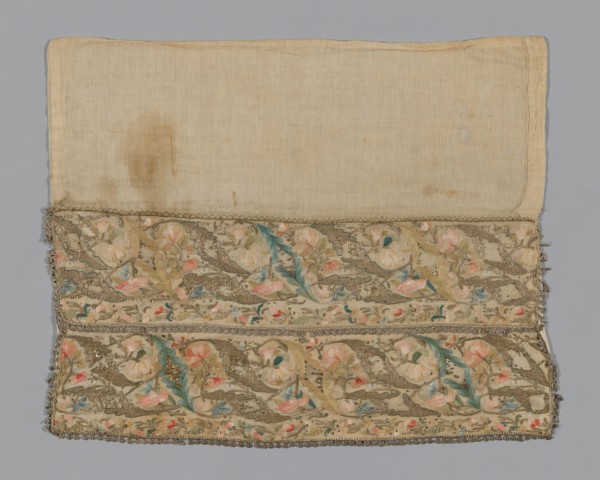 Towel or Napkin (Altered), Turkey, 1775/1825. Creator: Unknown.