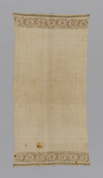 Towel or Napkin, Turkey, 19th century. Creator: Unknown.