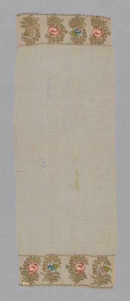 Towel/Napkin or Sash, Turkey, 18th century. Creator: Unknown.
