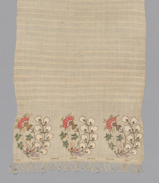 Towel, Turkey, 19th century. Creator: Unknown.