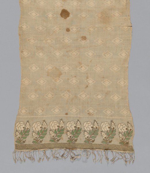 Towel, Turkey, 19th century. Creator: Unknown.