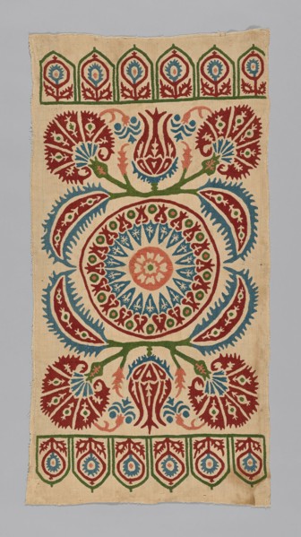 Cushion Cover, Turkey, 17th century. Creator: Unknown.