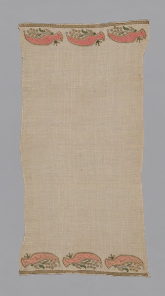 Towel, Turkey, 19th century. Creator: Unknown.