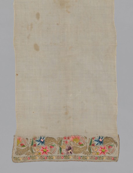 Towel, Turkey, 1825/1875. Creator: Unknown.