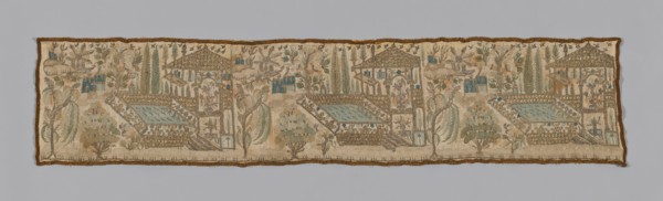 Fragment (Border from wide Towel), Turkey, 1775/1900. Creator: Unknown.