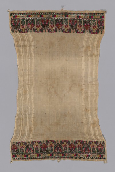 Towel, Turkey, 19th century. Creator: Unknown.