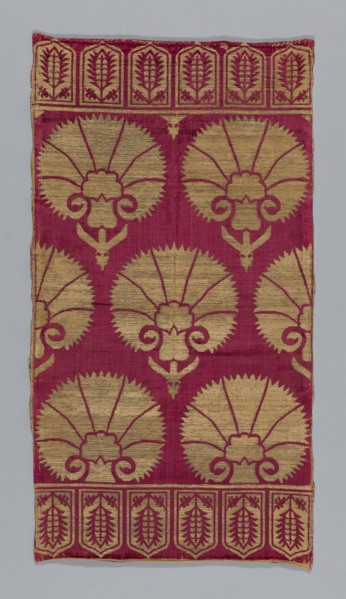 Cushion cover, Turkey, 1601/50. Creator: Unknown.