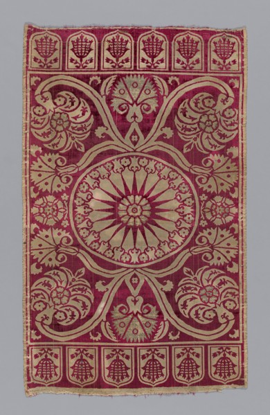Cushion cover, Turkey, 1601/25. Creator: Unknown.