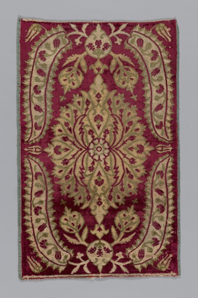 Fragment (Cushion Cover), Turkey, 18th century. Creator: Unknown.