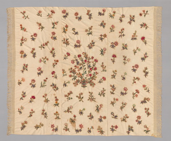Bedcover, United States, 1801/25. Creator: Unknown.