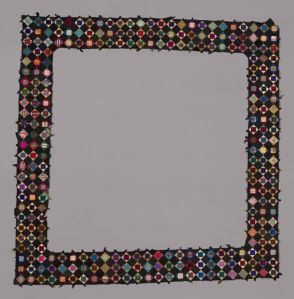 Fragment (From a Bedcover), United States, 1876. Creator: Unknown.