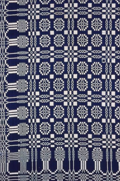 Coverlet, United States, 1820/25. Creator: Unknown.