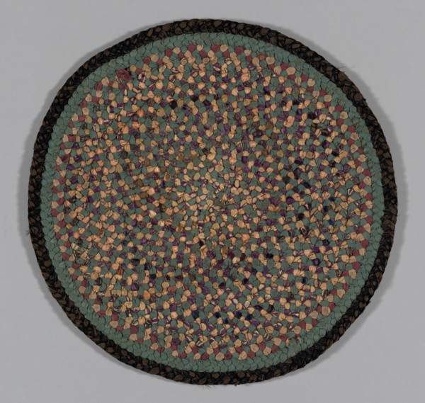 Braided Rug, United States, late 19th century. Creator: Unknown.