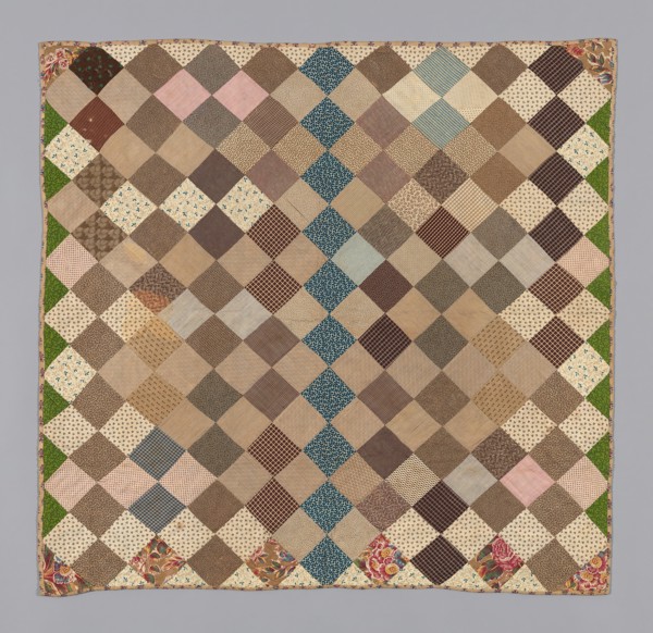 Bedcover (Crib Quilt), United States, 1875/1900. Creator: Unknown.